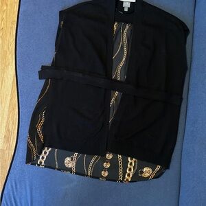 Black and Gold Women's vest
